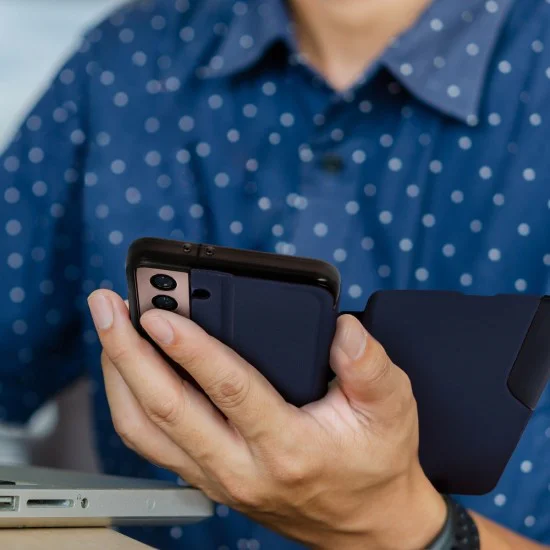 Smart View Window Wake / Sleep Book Case для Samsung Galaxy A12 A125 - Синий - чехол-книжка с окошком Smart View Window Wake / Sleep Book Case для Samsung Galaxy A12 A125 - Синий - чехол-книжка с окошком