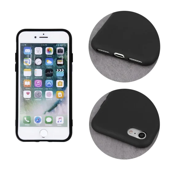 OEM Silicone Back Case (Microfiber Soft Touch) для Xiaomi Poco F3 - Чёрный - матовая силиконовая накладка / бампер OEM Silicone Back Case (Microfiber Soft Touch) для Xiaomi Poco F3 - Чёрный - матовая силиконовая накладка / бампер