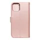 Forcell Mezzo Book Case priekš Samsung Galaxy A72 A725 - Rozā Zelts / Koks - sāniski atverams maciņš ar stendu un auklu / grāmatveida maks Forcell Mezzo Book Case priekš Samsung Galaxy A72 A725 - Rozā Zelts / Koks - sāniski atverams maciņš ar stendu un auklu / grāmatveida maks