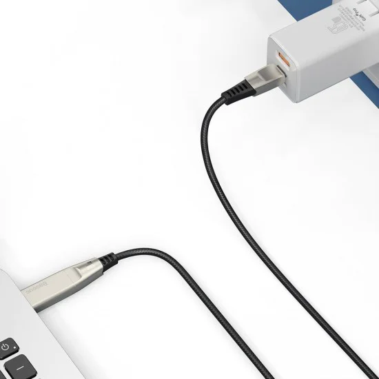 Baseus 2M 2in1 Flash 5A 100W Type-C to Type-C / DC Laptop power cable для Lenovo / IBM / Macbook / Xiaomi - Чёрный - USB-C дата кабель для зарядки ноутбуков Baseus 2M 2in1 Flash 5A 100W Type-C to Type-C / DC Laptop power cable для Lenovo / IBM / Macbook / Xiaomi - Чёрный - USB-C дата кабель для зарядки ноутбуков