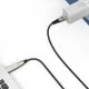 Baseus 2M 2in1 Flash 5A 100W Type-C to Type-C / DC Laptop power cable для Lenovo / IBM / Macbook / Xiaomi - Чёрный - USB-C дата кабель для зарядки ноутбуков Baseus 2M 2in1 Flash 5A 100W Type-C to Type-C / DC Laptop power cable для Lenovo / IBM / Macbook / Xiaomi - Чёрный - USB-C дата кабель для зарядки ноутбуков