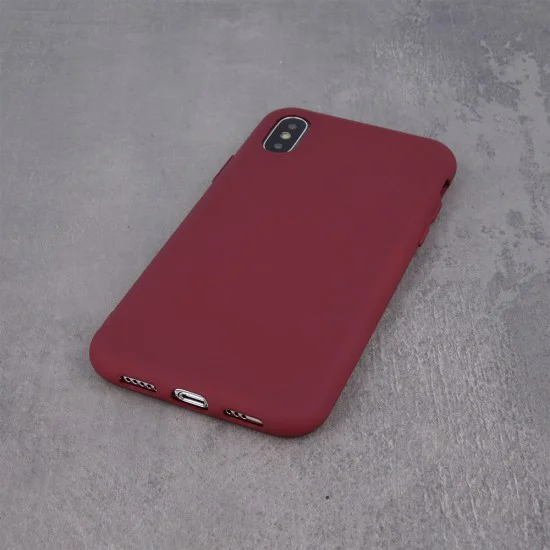 OEM Silicone Back Case (Microfiber Soft Touch) для Apple iPhone 13 Pro Max - Бордовый - матовая силиконовая накладка OEM Silicone Back Case (Microfiber Soft Touch) для Apple iPhone 13 Pro Max - Бордовый - матовая силиконовая накладка