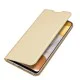 Dux Ducis Skin Pro series priekš Samsung Galaxy A22 5G A226 - Zelts - sāniski atverams maciņš ar magnētu un stendu Dux Ducis Skin Pro series priekš Samsung Galaxy A22 5G A226 - Zelts - sāniski atverams maciņš ar magnētu un stendu