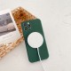 Tel Protect Silicone Back Case with MagSafe для Apple iPhone 13 - Тёмно Зелёный - силиконовый чехол-накладка / бампер-крышка