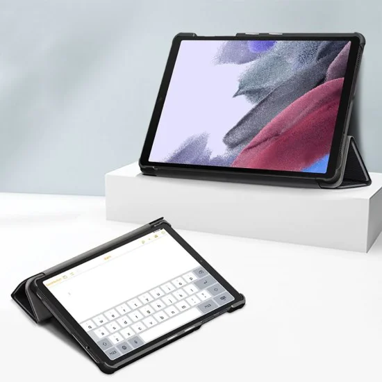 Tech-Protect Smart Case для Samsung Galaxy Tab A8 X200 / X205 - Чёрный - чехол-книжка с магнитом и стендом / подставкой Tech-Protect Smart Case для Samsung Galaxy Tab A8 X200 / X205 - Чёрный - чехол-книжка с магнитом и стендом / подставкой