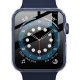 Imak Full Plastic Protective Cover with Tempered Glass priekš Apple Watch Series 4 / 5 / 6 / SE (40mm) - Caurspīdīgs - plastikāta pulksteņu apvalks Imak Full Plastic Protective Cover with Tempered Glass priekš Apple Watch Series 4 / 5 / 6 / SE (40mm) - Caurspīdīgs - plastikāta pulksteņu apvalks