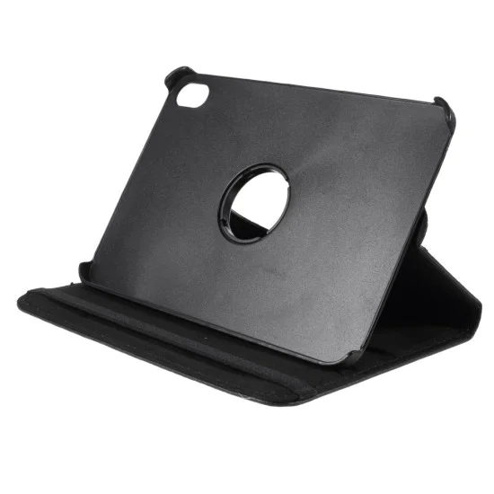 360 Rotary Stand Smart Lychee Leather Case для Apple iPad mini 6 (2021) - Чёрный - чехол-книжка со стендом / подставкой 360 Rotary Stand Smart Lychee Leather Case для Apple iPad mini 6 (2021) - Чёрный - чехол-книжка со стендом / подставкой