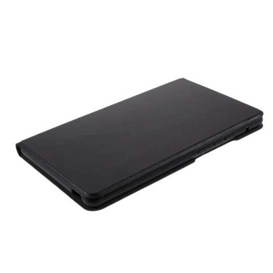 PU Leather Stand Tablet Cover Case priekš Huawei MatePad T8 8.0 - Melns - sāniski atverams maciņš ar stendu PU Leather Stand Tablet Cover Case priekš Huawei MatePad T8 8.0 - Melns - sāniski atverams maciņš ar stendu
