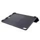 Tri-fold Stand PU Leather Tablet Protective Shell priekš Apple iPad Pro 11 (2018) / Air 4 (2020) / Air 5 (2022) - Melns - sāniski atverams maciņš ar stendu Tri-fold Stand PU Leather Tablet Protective Shell priekš Apple iPad Pro 11 (2018) / Air 4 (2020) / Air 5 (2022) - Melns - sāniski atverams maciņš ar stendu