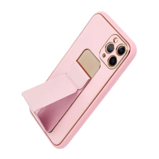 Tel Protect Leather Back Case with Kickstand для Samsung Galaxy A53 5G A536 - Розовый - чехол-накладка из искусственной кожи со стендом / подставкой / бампер-крышка Tel Protect Leather Back Case with Kickstand для Samsung Galaxy A53 5G A536 - Розовый - чехол-накладка из искусственной кожи со стендом / подставкой / бампер-крышка