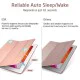 ESR Ascend Tri-fold Book Case priekš Apple iPad 10.2 (2019 / 2020 / 2021) - Rozā Zelts - sāniski atverams maciņš ar stendu ESR Ascend Tri-fold Book Case priekš Apple iPad 10.2 (2019 / 2020 / 2021) - Rozā Zelts - sāniski atverams maciņš ar stendu