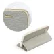 Luna Book Gold Case для Samsung Galaxy A51 A515 - Серебристый - чехол-книжка с магнитом и стендом / подставкой Luna Book Gold Case для Samsung Galaxy A51 A515 - Серебристый - чехол-книжка с магнитом и стендом / подставкой