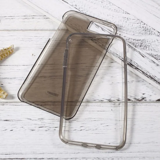 RoarKorea Bright Clear series TPU Bumper Hard PC Back Case для Apple iPhone 7 Plus / 8 Plus - Серый - силиконовый чехол-накладка (тонкий бампер крышка-обложка, slim silicone cover) RoarKorea Bright Clear series TPU Bumper Hard PC Back Case для Apple iPhone 7 Plus / 8 Plus - Серый - силиконовый чехол-накладка (тонкий бампер крышка-обложка, slim silicone cover)