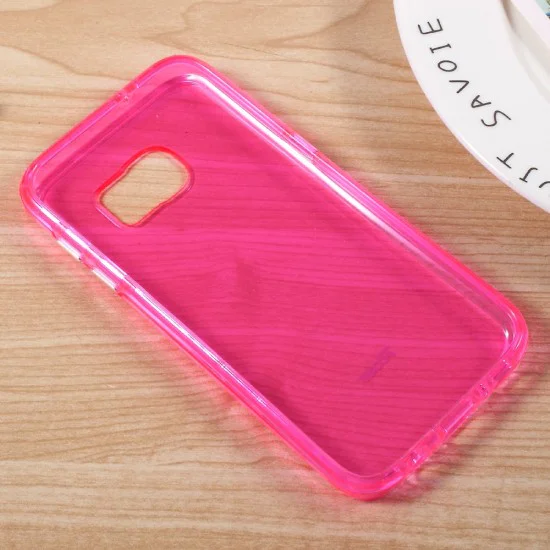 RoarKorea Bright Clear series TPU Bumper Hard PC Back Case для Samsung Galaxy S7 G930 - Розовый - силиконовый чехол-накладка (тонкий бампер крышка-обложка, slim silicone cover) RoarKorea Bright Clear series TPU Bumper Hard PC Back Case для Samsung Galaxy S7 G930 - Розовый - силиконовый чехол-накладка (тонкий бампер крышка-обложка, slim silicone cover)