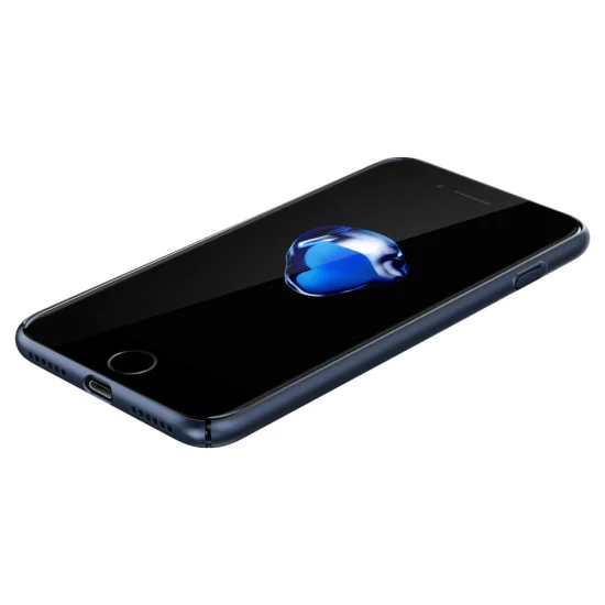 BASEUS Thin Hard Plastic Phone Shell для Apple iPhone 7 / 8 / SE2 (2020) / SE3 (2022) - Синий - матовая пластиковая накладка / бампер-крышка BASEUS Thin Hard Plastic Phone Shell для Apple iPhone 7 / 8 / SE2 (2020) / SE3 (2022) - Синий - матовая пластиковая накладка / бампер-крышка