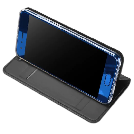 Dux Ducis Skin Pro series для Huawei Honor 9 - Тёмно Серый - чехол-книжка с магнитом и стендом / подставкой (кожаный чехол-книжка, leather book wallet case cover stand) Dux Ducis Skin Pro series для Huawei Honor 9 - Тёмно Серый - чехол-книжка с магнитом и стендом / подставкой (кожаный чехол-книжка, leather book wallet case cover stand)