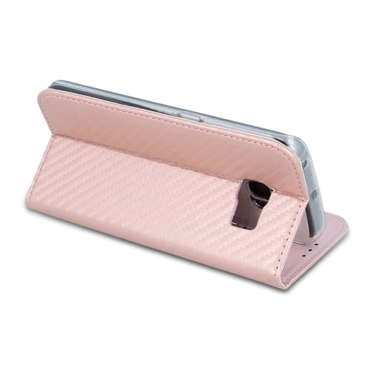 GreenGo Smart Carbon Magnet book case для Xiaomi Redmi 4X - Розовое Золото - чехол-книжка со стендом / подставкой (кожаный чехол книжка, leather book wallet case cover stand) GreenGo Smart Carbon Magnet book case для Xiaomi Redmi 4X - Розовое Золото - чехол-книжка со стендом / подставкой (кожаный чехол книжка, leather book wallet case cover stand)