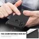 IVSO Gentry Series Leather Coated TPU Phone Case для Huawei P20 Lite - Черный - чехол крышка/накладка противоударная с имитацией кожи (бампер обложка, slim cover, bumper, back case)