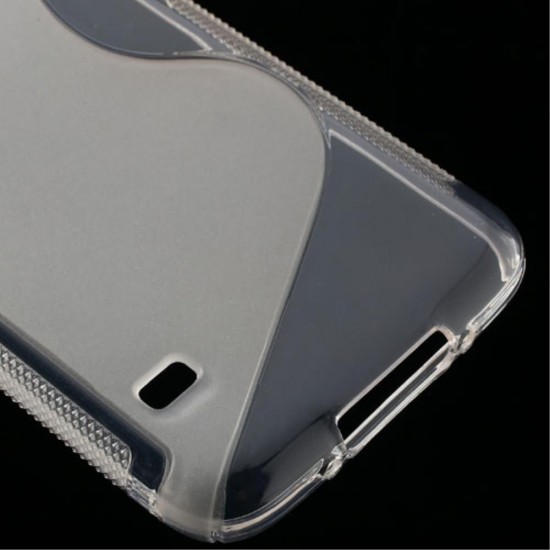 Telone Back S-Case Samsung Galaxy Trend 2 G313 / V Duos / Trend 2 Lite G318 - Caurspīdīgs - silikona apvalks (bampers, vāciņš, slim TPU silicone case cover, bumper)