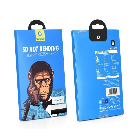 Mr. Monkey 3D Hot Bending Edge Glue Tempered Glass protector priekš Samsung Galaxy S9 G960 - Melns - Ekrāna Aizsargstikls / Bruņota Stikla Aizsargplēve (Full screen size curved) Mr. Monkey 3D Hot Bending Edge Glue Tempered Glass protector priekš Samsung Galaxy S9 G960 - Melns - Ekrāna Aizsargstikls / Bruņota Stikla Aizsargplēve (Full screen size curved)