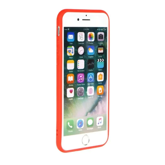 Forcell Soft Back Case для Apple iPhone XS Max - Красный - матовая силиконовая накладка / бампер (крышка чехол, slim TPU silicone cover shell, bumper) Forcell Soft Back Case для Apple iPhone XS Max - Красный - матовая силиконовая накладка / бампер (крышка чехол, slim TPU silicone cover shell, bumper)