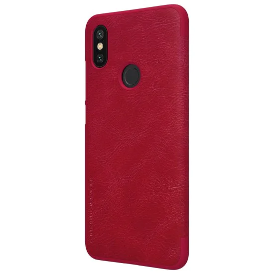 NILLKIN Qin Series Window View Leather Case для Xiaomi Mi A2 - Красный - чехол-книжка с окошком (кожаный чехол-книжка, leather book wallet case cover) NILLKIN Qin Series Window View Leather Case для Xiaomi Mi A2 - Красный - чехол-книжка с окошком (кожаный чехол-книжка, leather book wallet case cover)