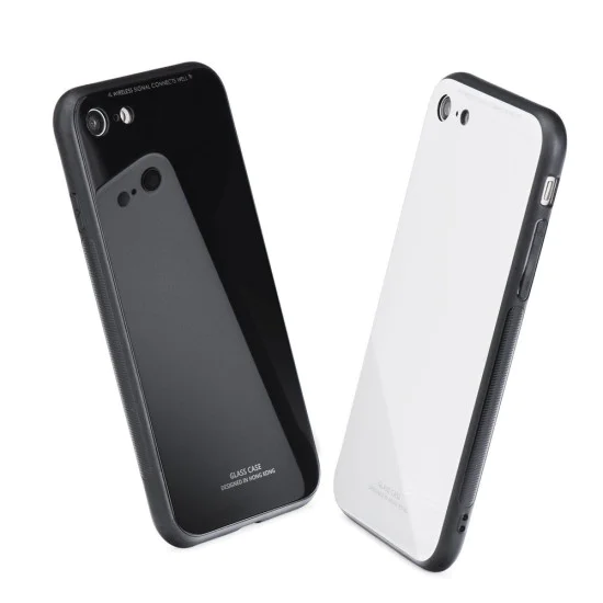 Forcell Glass Back Case priekš Samsung Galaxy A7 (2018) A750 - Melns - plastikas aizmugures apvalks ar aizsardzības stiklu (bampers, vāciņš, PU back cover, bumper shell) Forcell Glass Back Case priekš Samsung Galaxy A7 (2018) A750 - Melns - plastikas aizmugures apvalks ar aizsardzības stiklu (bampers, vāciņš, PU back cover, bumper shell)
