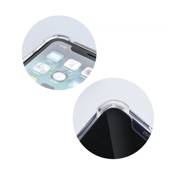 RoarKorea Armor Jelly priekš Huawei Mate 20 Pro - Caurspīdīgs - triecienizturīgs silikona bampers ar plastikāta aizmugures apvalku (bampers, vāciņš, TPU silicone case cover, bumper)