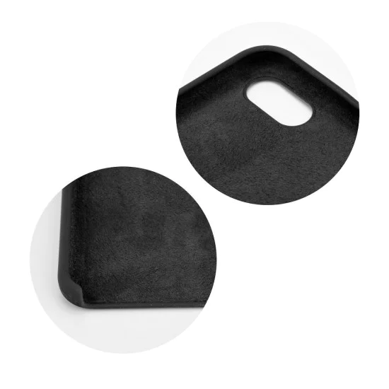 Forcell Silicone Case (Microfiber Soft Touch) для Apple iPhone XR - Чёрный - матовая силиконовая накладка / бампер (крышка чехол, slim TPU silicone cover shell, bumper) Forcell Silicone Case (Microfiber Soft Touch) для Apple iPhone XR - Чёрный - матовая силиконовая накладка / бампер (крышка чехол, slim TPU silicone cover shell, bumper)