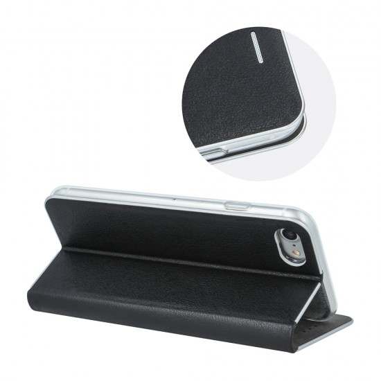 Smart Venus Book Case для Apple iPhone XR - Чёрный - чехол-книжка со стендом / подставкой (кожаный чехол книжка, leather book wallet case cover stand)