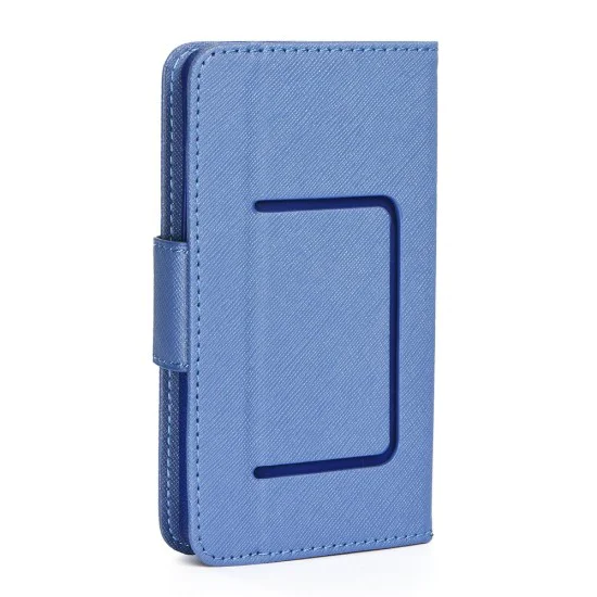 Leather Case Fancy Book Universal Silicone для телефонов с размером экрана 3.8 - 4.3 inch - Синий - чехол-книжка со стендом / подставкой (кожаный чехол, leather wallet case cover stand) Leather Case Fancy Book Universal Silicone для телефонов с размером экрана 3.8 - 4.3 inch - Синий - чехол-книжка со стендом / подставкой (кожаный чехол, leather wallet case cover stand)