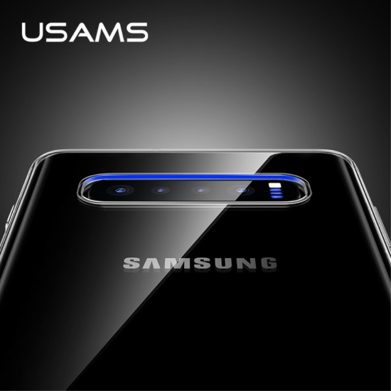 USAMS Primary Color Series Transparent Clear TPU Case for Samsung Galaxy S10 G973 - Прозрачный - силиконовый чехол-накладка (тонкий бампер крышка-обложка, slim TPU silicone case cover, bumper)