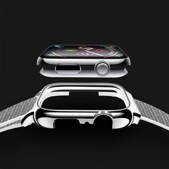 Usams Nylon Sport Mode Wrist Band with PC Case priekš Apple Watch Series 4 / 5 / 6 / SE (40mm) - Melns - neilona siksniņas (jostas) ar plastikātu apvalku pulksteņiem Usams Nylon Sport Mode Wrist Band with PC Case priekš Apple Watch Series 4 / 5 / 6 / SE (40mm) - Melns - neilona siksniņas (jostas) ar plastikātu apvalku pulksteņiem