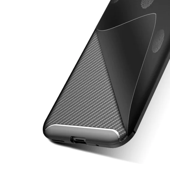 Beetle Series Carbon Fiber TPU Protection Phone Cover для Nokia 4.2 - Чёрный - противоударная силиконовая накладка / бампер (крышка чехол, shell cover, bumper) Beetle Series Carbon Fiber TPU Protection Phone Cover для Nokia 4.2 - Чёрный - противоударная силиконовая накладка / бампер (крышка чехол, shell cover, bumper)