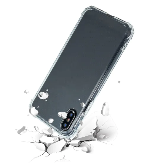 Forever Crystal Back Case priekš Huawei P20 - Caurspīdīgs - triecienizturīgs silikona aizmugures apvalks / bampers Forever Crystal Back Case priekš Huawei P20 - Caurspīdīgs - triecienizturīgs silikona aizmugures apvalks / bampers