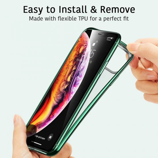 ESR Essential Crown Back Cover для Apple iPhone 11 Pro Max - Зелёный - силиконовый чехол-накладка / бампер-крышка ESR Essential Crown Back Cover для Apple iPhone 11 Pro Max - Зелёный - силиконовый чехол-накладка / бампер-крышка