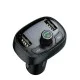 Baseus S-09 Car Kit HandsFree FM Transmitter ar Bluetooth V4.2 EDR 12/24V 2xUSB 3.4A - Melns - USB FM Transmitteris un auto lādētājs, MP3 Audio atskaņotājs, automašinas bezvadu brīvroku sistēma Baseus S-09 Car Kit HandsFree FM Transmitter ar Bluetooth V4.2 EDR 12/24V 2xUSB 3.4A - Melns - USB FM Transmitteris un auto lādētājs, MP3 Audio atskaņotājs, automašinas bezvadu brīvroku sistēma