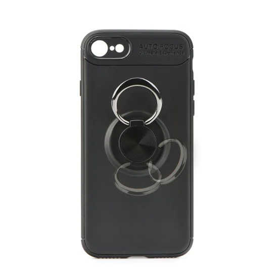 Forcell Ring Case для Samsung Galaxy J4 Plus (2018) J415 - Чёрный - силиконовая накладка / бампер с кольцом Forcell Ring Case для Samsung Galaxy J4 Plus (2018) J415 - Чёрный - силиконовая накладка / бампер с кольцом