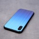 Aurora Glass Back Case для Samsung Galaxy A50 / A50 EE A505 / A30s A307 - Голубой - накладка / бампер из силикона и стекла (крышка чехол, TPU back cover, bumper shell)