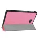 Tri-fold Stand PU Smart Auto Wake/Sleep Leather Case для Samsung Galaxy Tab A 10.1 (2016) T580 / T585 - Розовый - чехол-книжка со стендом / подставкой Tri-fold Stand PU Smart Auto Wake/Sleep Leather Case для Samsung Galaxy Tab A 10.1 (2016) T580 / T585 - Розовый - чехол-книжка со стендом / подставкой