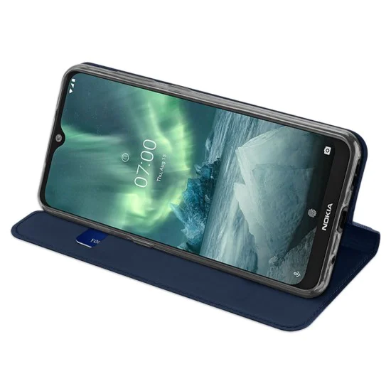 Dux Ducis Skin Pro series для Nokia 6.2 / 7.2 - Тёмно Синий - чехол-книжка с магнитом и стендом / подставкой (кожаный чехол-книжка, leather book wallet case cover stand) Dux Ducis Skin Pro series для Nokia 6.2 / 7.2 - Тёмно Синий - чехол-книжка с магнитом и стендом / подставкой (кожаный чехол-книжка, leather book wallet case cover stand)
