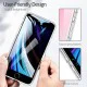 ESR Ice Shield Glass Back Case priekš Apple iPhone 7 / 8 / SE2 (2020) / SE3 (2022) - Sarkans / Zils - silikona un stikla aizmugures apvalks / bampers-vāciņš ESR Ice Shield Glass Back Case priekš Apple iPhone 7 / 8 / SE2 (2020) / SE3 (2022) - Sarkans / Zils - silikona un stikla aizmugures apvalks / bampers-vāciņš