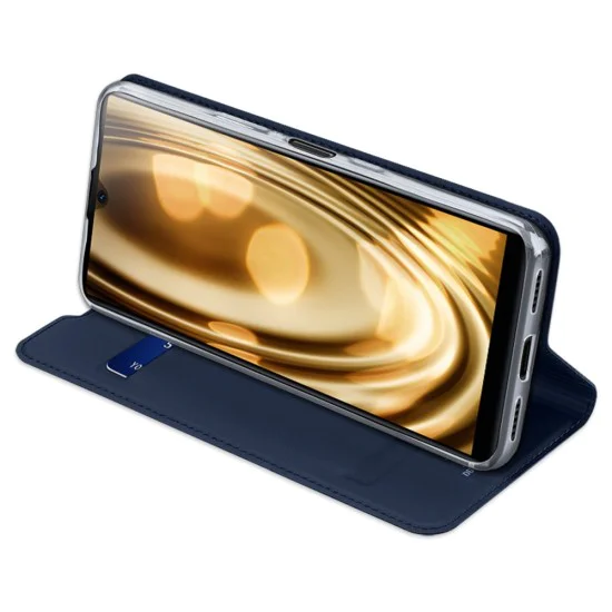 Dux Ducis Skin Pro series для Sony Xperia L4 XQAD52M4L - Темно-синий - чехол-книжка с магнитом и стендом / подставкой (кожаный чехол-книжка, leather book wallet case cover stand) Dux Ducis Skin Pro series для Sony Xperia L4 XQAD52M4L - Темно-синий - чехол-книжка с магнитом и стендом / подставкой (кожаный чехол-книжка, leather book wallet case cover stand)