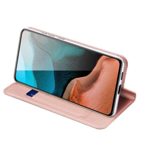 Dux Ducis Skin Pro series priekš Xiaomi Poco F2 Pro - Rozā Zelts - sāniski atverams maciņš ar magnētu un stendu (ādas maks, grāmatiņa, leather book wallet case cover stand) Dux Ducis Skin Pro series priekš Xiaomi Poco F2 Pro - Rozā Zelts - sāniski atverams maciņš ar magnētu un stendu (ādas maks, grāmatiņa, leather book wallet case cover stand)