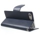 Mercury Bravo Flip Case для Samsung Galaxy Note 20 N980 - Синий - чехол-книжка со стендом / подставкой (кожаный чехол книжка, leather book wallet cover stand)