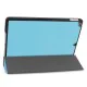 Tri-fold Stand PU Smart Auto Wake/Sleep Leather Case для Apple iPad 10.2 (2019 / 2020 / 2021) - Голубой - чехол-книжка со стендом / подставкой Tri-fold Stand PU Smart Auto Wake/Sleep Leather Case для Apple iPad 10.2 (2019 / 2020 / 2021) - Голубой - чехол-книжка со стендом / подставкой