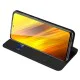Dux Ducis Skin Pro series priekš Xiaomi Poco X3 NFC / X3 Pro - Melns - sāniski atverams maciņš ar magnētu un stendu Dux Ducis Skin Pro series priekš Xiaomi Poco X3 NFC / X3 Pro - Melns - sāniski atverams maciņš ar magnētu un stendu