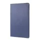 360 Rotary Litchi Skin Leather Cover w/ Stand priekš Samsung Galaxy Tab A7 T500 / T505 - Tumši Zils - sāniski atverams maciņš ar stendu 360 Rotary Litchi Skin Leather Cover w/ Stand priekš Samsung Galaxy Tab A7 T500 / T505 - Tumši Zils - sāniski atverams maciņš ar stendu