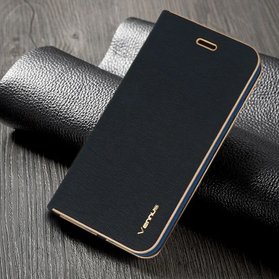Vennus Luna Book Gold Case для Samsung Galaxy A72 A725 - Тёмно Синий - чехол-книжка с магнитом и стендом / подставкой Vennus Luna Book Gold Case для Samsung Galaxy A72 A725 - Тёмно Синий - чехол-книжка с магнитом и стендом / подставкой