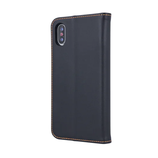 Genuine Leather Case Smart Pro для Apple iPhone 7 / 8 / SE2 (2020) / SE3 (2022) - Чёрный - чехол-книжка из натуральной кожи с подставкой / стендом и магнитом Genuine Leather Case Smart Pro для Apple iPhone 7 / 8 / SE2 (2020) / SE3 (2022) - Чёрный - чехол-книжка из натуральной кожи с подставкой / стендом и магнитом